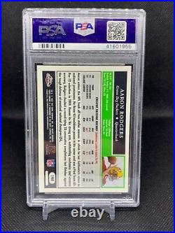 2005 Topps Chrome #190 Aaron Rodgers Packers RC Rookie PSA 9 MINT HOT