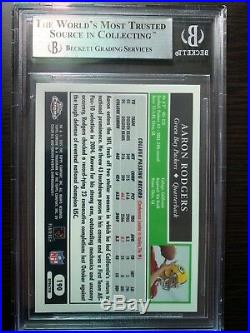 2005 Topps Chrome AARON RODGERS RC Refractor BGS 8.5 (8.5, 9.5, 9.5, 8.5)