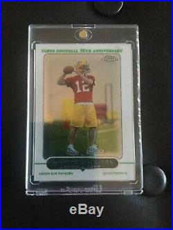 2005 Topps Chrome Aaron Rodgers Green Bay Packers RC Rookie Card