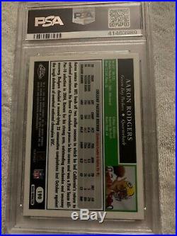 2005 Topps Chrome Aaron Rodgers Rc Black Ref /100