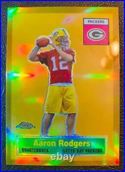 2005 Topps Chrome GOLD Refractor AARON RODGERS /50 Packers RC (None on eBay)
