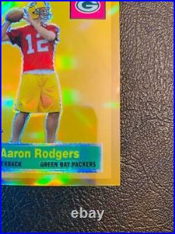 2005 Topps Chrome GOLD Refractor AARON RODGERS /50 Packers RC (None on eBay)