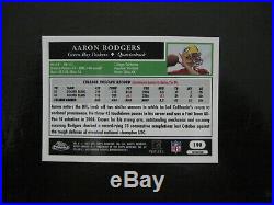 2005 Topps Chrome Refractor Packers Aaron Rodgers #190 RC Centered High Grade