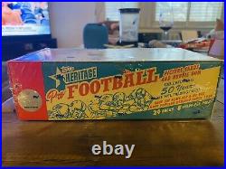 2005 Topps Heritage Football Hobby Box Factory Sealed Aaron Rodgers Rookie