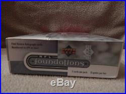 2005 Upper Deck Foundations NFL Football Factory Sealed Hobby Box