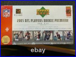2005 Upper Deck NFL Rookie Premiere Sealed Box Set Aaron Rodgers Auto or Gold