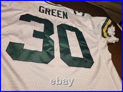 2006 Reebok NFL Authentic Jersey Green Bay Packers Ahman Green Sz 48 Vin G2U