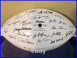 2010 Green Bay Packers Facsimile Signed Team Ball Super Bowl 45 Aaron Rodgers