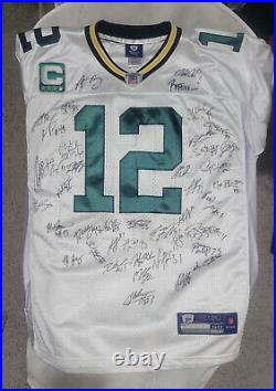 2011 Aaron Rodgers Green Bay Packers Team Signed Jersey