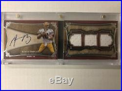 2011 Five Star Aaron Rodgers 3 Patch Auto Booklet /35 Packers