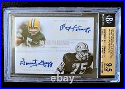 2014 National Treasures Forrest Gregg Paul Hornung 2x Auto #/10 BGS 9.5, Packers
