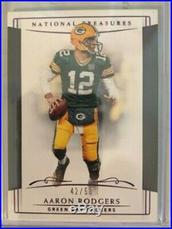 2018 Flawless Aaron Rodgers On-Card Patch Autograph #7/10 Packers + NT BIN STEAL