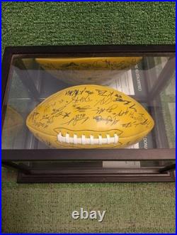 2018 Green Bay Packers Football Autographed 100 Seasons Give Back + Brett Favre