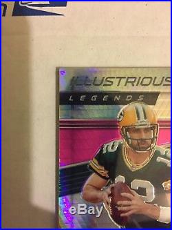 2018 Spectra Illustrious Legends Aaron Rodgers Pink Auto 15/15 Packers