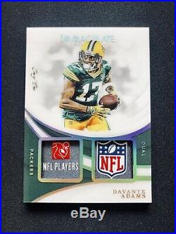 2019 Immaculate Football Greenbay Packers Card Lot! One Of One 1/1