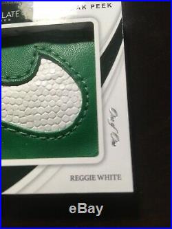 2019 Immaculate Nike Swoosh Sneaker Card Reggie White One of One 1/1 Game-used