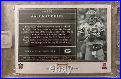2019 Panini One Aaron Rodgers Patch Auto 3/3