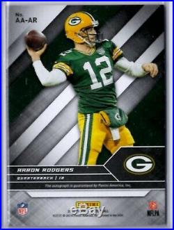 2019 Panini XR AARON RODGERS Acclaimed Auto Autograph Card #10/10 Packers SP