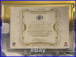 2019 Reggie White Flawless Nike Swoosh Cleat Relic #4/5 GAME USED! RARE