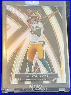2019 Select Jordan Love XRC Silver Refractor Sealed Redemption Packers Rookie