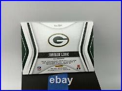 2020 Panini Certified Jordan Love Red Rookie Patch Auto RPA 125/149 RC Packers