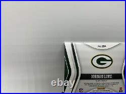 2020 Panini Certified Jordan Love Red Rookie Patch Auto RPA 125/149 RC Packers