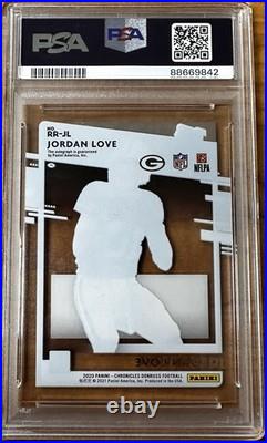 2020 Panini Chronicles Clearly Donruss Rated Rookie Jordan Love #RR-JL Auto