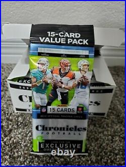2020 Panini Chronicles NFL Football Value Cello Pack LOT OF 12 BOX Case not seal