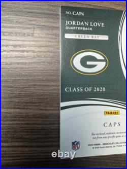 2020 Panini Immaculate Green Bay Packers Jordan Love ROOKIE PLAYER Patch #/15 RC