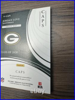 2020 Panini Immaculate Green Bay Packers Jordan Love ROOKIE PLAYER Patch #/15 RC