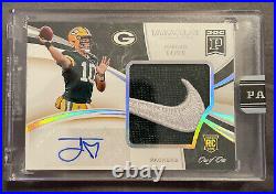 2020 Panini Immaculate Jordan Love Rookie Auto RPA One Of One GB Packers 1/1
