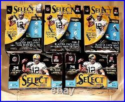 2020 Panini NFL Select Football Blaster BOX Lot Of 5 Factory Sealed In Hand NEW