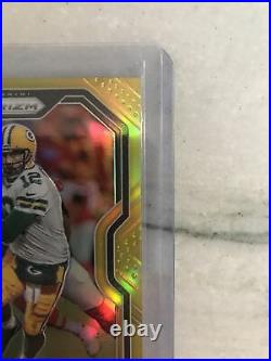 2020 Panini Prizm Gold Aaron Rodgers Gold Prizm Packers 10/10 Mint /10