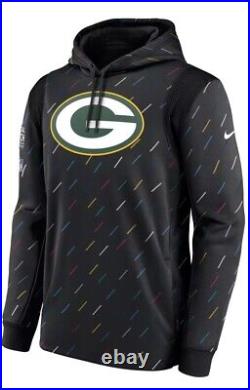 2021 GREEN BAY PACKERS Authentic Nike Crucial Catch Men's Pullover Hoodie XL NWT