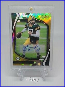 2021 PANINI ABSOLUTE AARON RODGERS AUTO 2/5 PACKERS. Super clean color match