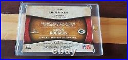 #24/70 Aaron Rodgers 2011 Topps Five Star Auto Game Worn TAG Autograph Packers