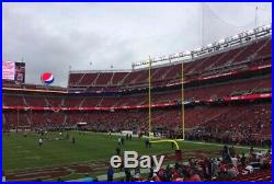 (2) San Francisco 49ers Vs Green Bay Packers Tickets Sunday Night Football