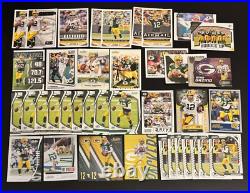(402) Aaron Rodgers Green Bay Packers BULK Lot Base Inserts & Parallels