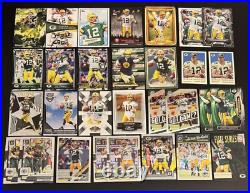 (402) Aaron Rodgers Green Bay Packers BULK Lot Base Inserts & Parallels