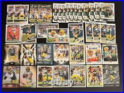 (402) Aaron Rodgers Green Bay Packers BULK Lot Base Inserts & Parallels
