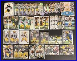 (402) Aaron Rodgers Green Bay Packers BULK Lot Base Inserts & Parallels
