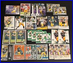 (402) Aaron Rodgers Green Bay Packers BULK Lot Base Inserts & Parallels