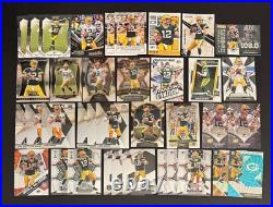 (402) Aaron Rodgers Green Bay Packers BULK Lot Base Inserts & Parallels
