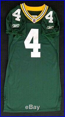 #4 Brett Favre Green Bay Packers NFL Equipment Room Jersey (Size 50)