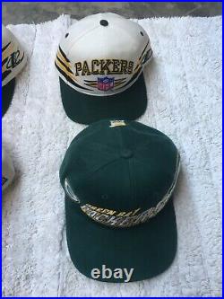 4 VTG GREEN BAY PACKERS Snapback Sports Specialities & Logo Athletics ONE SIZE