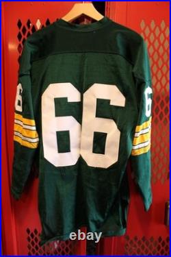 66 Green Bay Packers Nitschke jersey Mitchell Ness Jurgella Collection Size 44