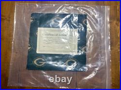 90s Green Bay Packers Lambeau Locker Room Carpet White/Favre Sweat AUTHENTICATED 90s Green Bay Packers Lambeau Locker Room Carpet White/Favre Sweat AUTHENTICATED