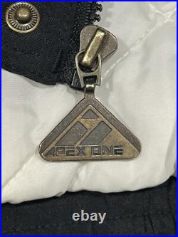 90s Greenbay Packers Jacket NFL Puffer Sz XL Apex One Zip Up Rare Streetwear