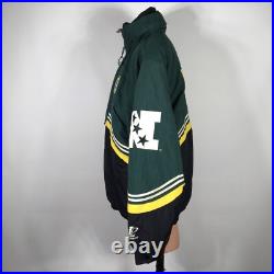 90s Logo Athletic Pro Line Green Bay Packers Parka Jacket Large Packable Hood 90s Logo Athletic Pro Line Green Bay Packers Parka Jacket Large Packable Hood