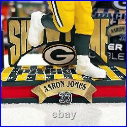 AARON JONES Green Bay Packers Showtyme Ambassador Exclusive NFL Bobblehead